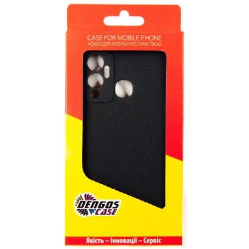 Чехол для мобильного телефона Dengos Carbon Infinix Hot 12 Play (black) (DG-TPU-CRBN-163)