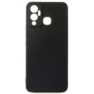 Чехол для мобильного телефона Dengos Carbon Infinix Hot 12 Play (black) (DG-TPU-CRBN-163)
