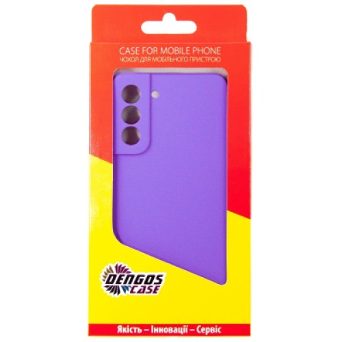 Чехол для мобильного телефона Dengos Carbon Samsung Galaxy S21 FE (purple) (DG-TPU-CRBN-159)