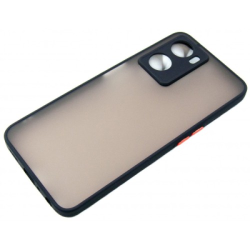 Чехол для мобильного телефона Dengos Matte OPPO A57s (black) (DG-TPU-MATT-117)