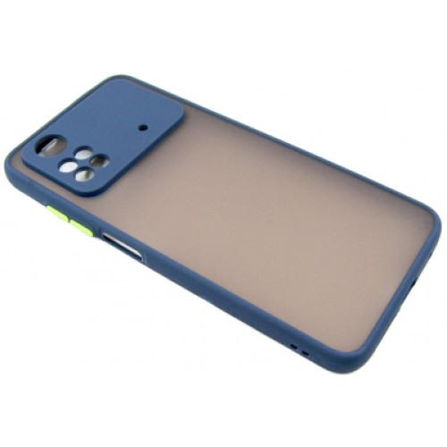 Чехол для мобильного телефона Dengos Matte Poco M4 Pro 4G (blue) (DG-TPU-MATT-116)
