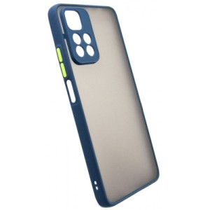 Чехол для мобильного телефона Dengos Matte Xiaomi Redmi Note 11 Pro 5G (blue) (DG-TPU-MATT-115)