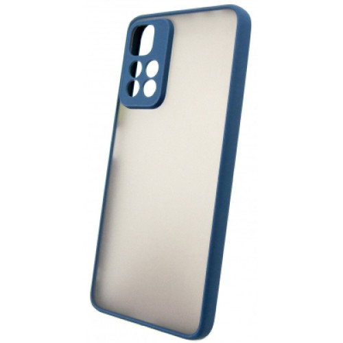 Чехол для мобильного телефона Dengos Matte Xiaomi Redmi Note 11 Pro 5G (blue) (DG-TPU-MATT-115)