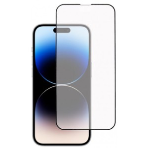 Стекло защитное Dengos Full Glue iPhone 14 Pro black frame (TGFG-251)