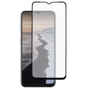Стекло защитное Dengos Full Glue Nokia G10 black frame (TGFG-245)