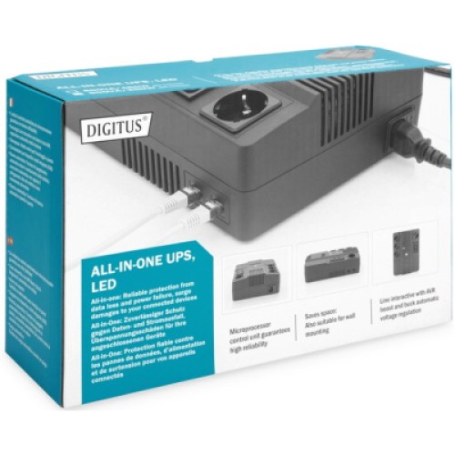Источник бесперебойного питания Digitus 600VA DN-170110 (DN-170110)