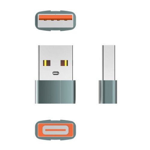 Переходник USB-C to USB-A ColorWay (CW-AD-CA)