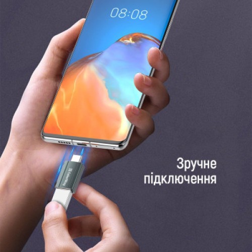 Переходник USB-A toUSB-C ColorWay (CW-AD-AC)
