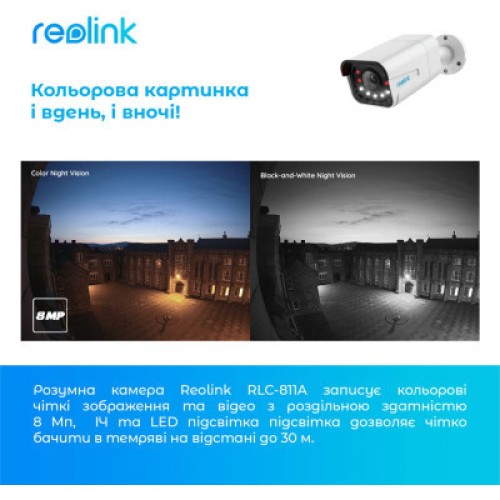 Камера видеонаблюдения Reolink RLC-811A