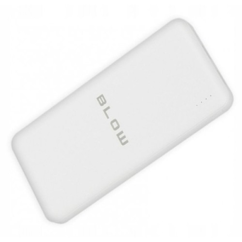 Батарея универсальная Blow 20000mAh, inp:Micro-USB(5V/2A), out:USB-A*2(5V/2,4A max), white (PB20C)