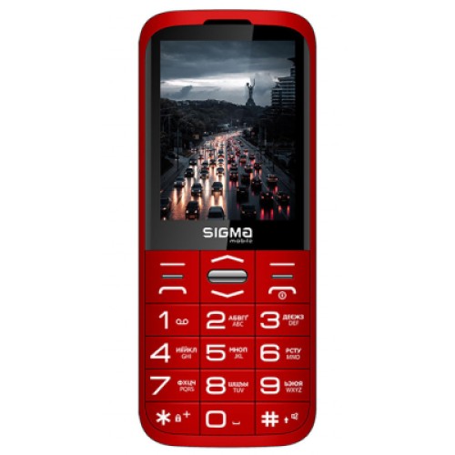 Мобильный телефон Sigma Comfort 50 Grace Type-C Red (4827798121825)