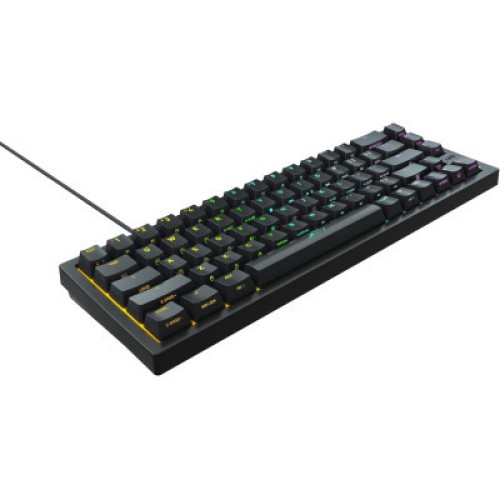Клавиатура Xtrfy K5 68 keys Kailh Red Hot-swap RGB UA Black (K5-RGB-CPT-BLACK-R-UKR)
