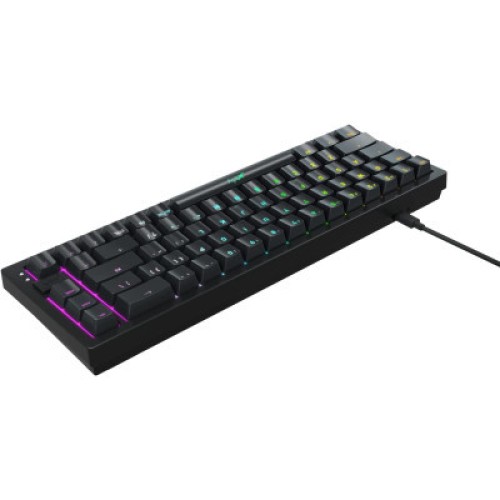 Клавиатура Xtrfy K5 68 keys Kailh Red Hot-swap RGB UA Black (K5-RGB-CPT-BLACK-R-UKR)