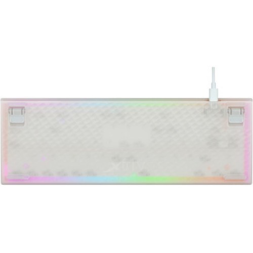 Клавиатура Xtrfy K5 68 keys Kailh Red Hot-swap RGB UA White (K5-RGB-CPT-TPWHITE-R-UKR)