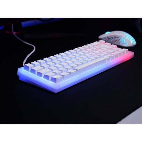 Клавиатура Xtrfy K5 68 keys Kailh Red Hot-swap RGB UA White (K5-RGB-CPT-TPWHITE-R-UKR)