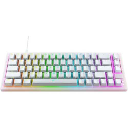 Клавиатура Xtrfy K5 68 keys Kailh Red Hot-swap RGB UA White (K5-RGB-CPT-TPWHITE-R-UKR)