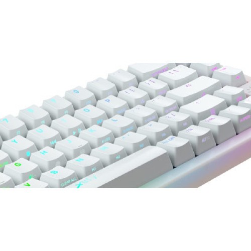 Клавиатура Xtrfy K5 68 keys Kailh Red Hot-swap RGB UA White (K5-RGB-CPT-TPWHITE-R-UKR)