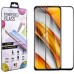 Стекло защитное Drobak Poco F3 Black Frame A+ (494902)
