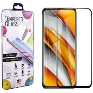 Стекло защитное Drobak Poco M3 Pro Black Frame A+ (494910)