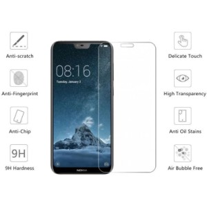Стекло защитное Drobak Nokia X6 (232379)