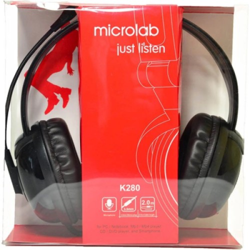 Наушники Microlab K280B Black (K280B)