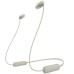 Наушники Sony WI-C100 Beige (WIC100C.CE7)