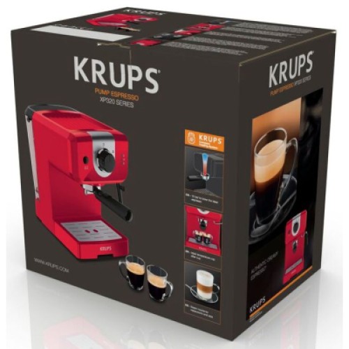 Рожковая кофеварка эспрессо Krups XP320530
