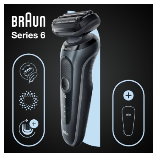 Электробритва Braun Series 6 61-N1000s BLACK / BLACK