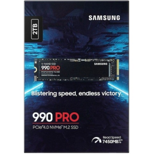 Накопитель SSD M.2 2280 2TB 990 PRO Samsung (MZ-V9P2T0BW)