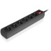 Сетевой фильтр питания REAL-EL RS-6 Protect M 1.8m, black (EL122300032)