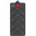 Сетевой фильтр питания REAL-EL RS-8 Protect 5m, black (EL122300024)