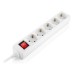 Сетевой фильтр питания REAL-EL RS-Protect M 1.8m, white (EL122300025)
