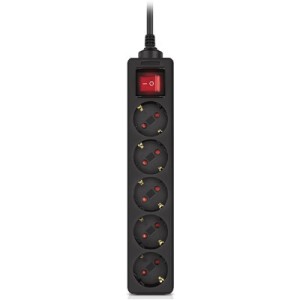 Сетевой фильтр питания REAL-EL RS-Protect M 3m, black (EL122300028)