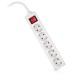 Сетевой фильтр питания REAL-EL RS-Protect M 3m, white (EL122300027)