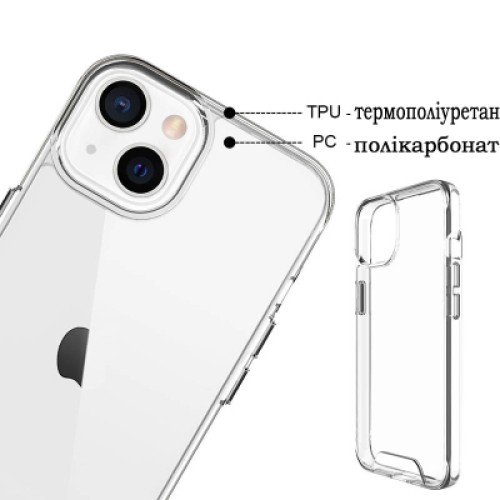 Чехол для мобильного телефона BeCover Space Case Apple iPhone 14 Pro Transparancy (708583)