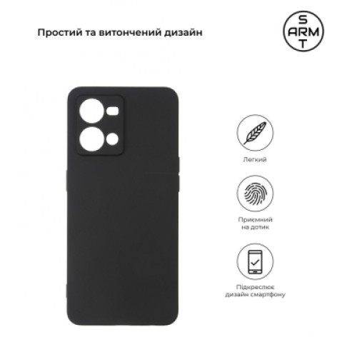 Чехол для мобильного телефона Armorstandart Matte Slim Fit OPPO Reno7 4G/F21 Pro 4G Black (ARM64615)