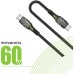 Дата кабель USB-C to USB-C 2.0m CBGPD60WTT2 60W grey Intaleo (1283126518102)