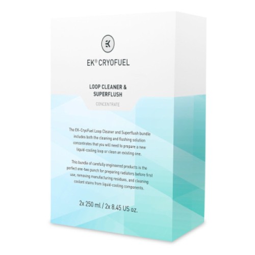 Охлаждающая жидкость Ekwb EK-CryoFuel Loop Cleaner + Superflush (Concentrate 250 (3831109897720)