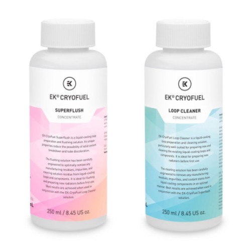 Охлаждающая жидкость Ekwb EK-CryoFuel Loop Cleaner + Superflush (Concentrate 250 (3831109897720)