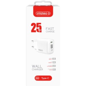 Зарядное устройство Intaleo TCGQPD125 1хType-C 3A/25W QC/PD3.0 (1283126538827)
