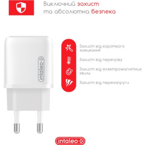 Зарядное устройство Intaleo TCGQPD125 1хType-C 3A/25W QC/PD3.0 (1283126538827)