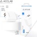 Зарядное устройство ACCLAB AL-TC224 2хUSB 5В/2,4A/12W (1283126538834)