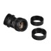 Фитинг для СЖО ThermalTake Pacific G1/4 PETG Tube 45-Degree Dual Compression 16mm OD Black (CL-W098-CA00BL-A)