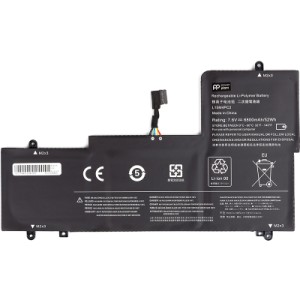 Аккумулятор для ноутбука LENOVO YOGA 710-14ISK (L15M4PC2) 7.6V 6800mAh PowerPlant (NB481668)