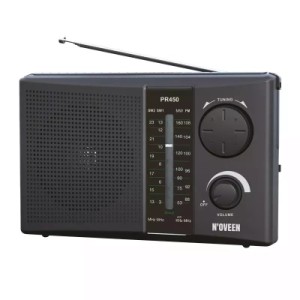 Портативний радіоприймач N'oveen PR450 Black (RL070857)