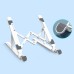 Подставка для ноутбука Orico 11-17", 7 position (15°-45°) plastic white (HS081829)