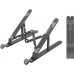 Подставка для ноутбука Orico 11-17", 7 position (15°-45°) plastic black (HS081836)