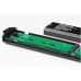 Карман внешний Chieftec M.2 PCIe NVMe/SATA SSD CEB-M2C-TLE USB 3.2 Gen2 Type-C Tool-Less Alum/Plastic (CEB-M2C-TLE)