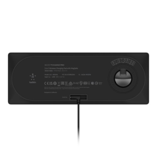 Зарядное устройство Belkin 3in1 MagSafe, black (WIZ016VFBK)
