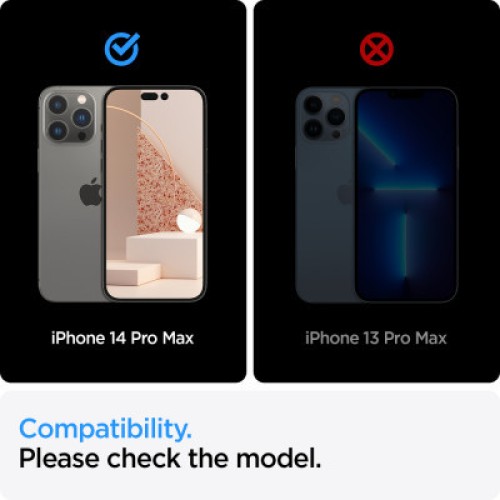 Стекло защитное Spigen Apple Iphone 14 Pro Max Glas tR Align Master FC (2 Pack), Blac (AGL05204)